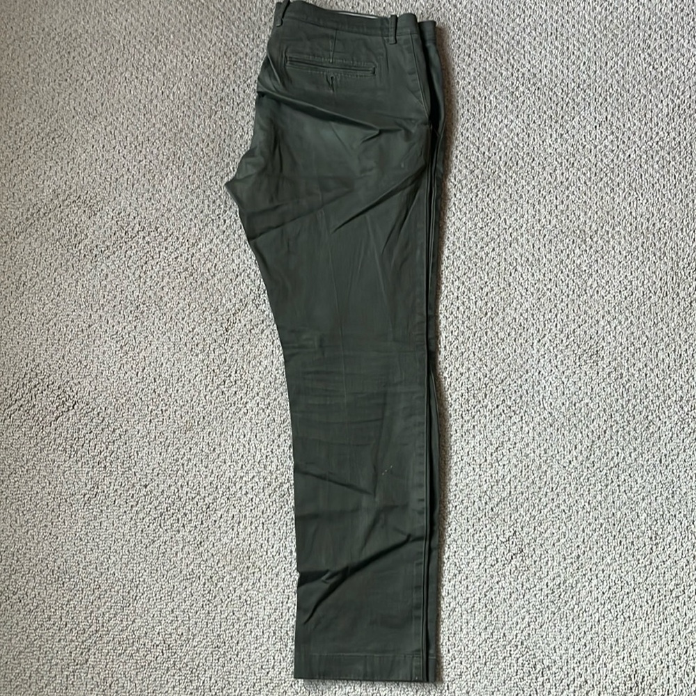J. Crew Chinos 484 Olive Green 36x32